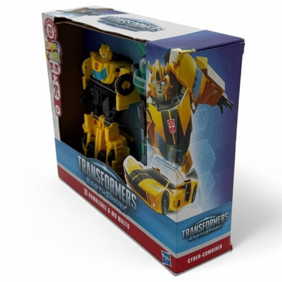 Transformers Earthspark Bumblebee & Mo Malto Action Figures Hasbro New Toy Set F - Picture 2 of 4